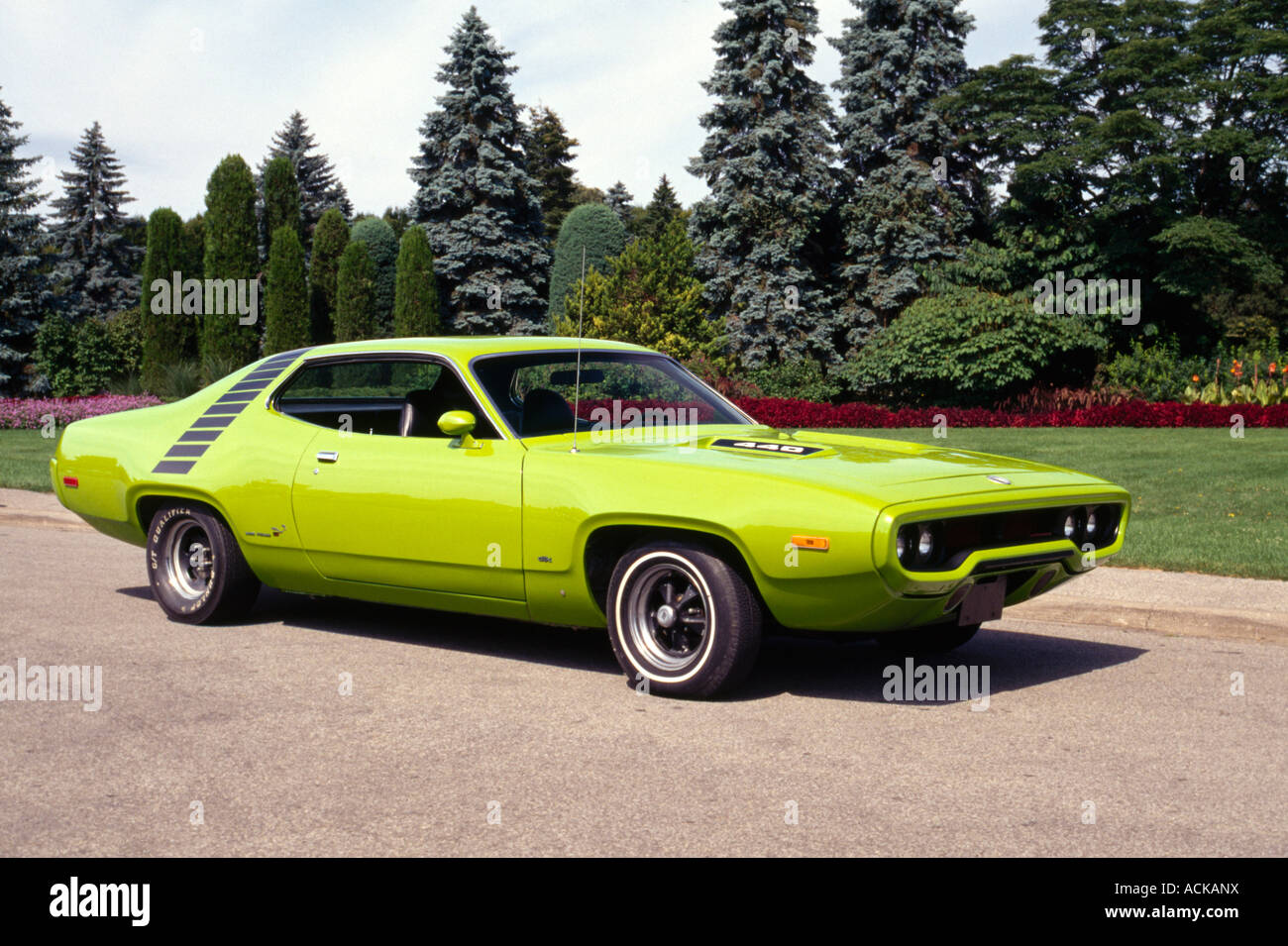 1972 Plymouth Road Runner Stock Photo