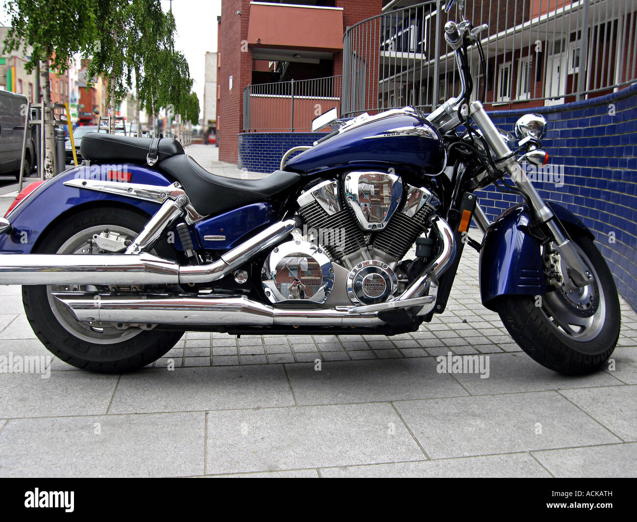 Lowrider motorbike at speed Stock Photo Alamy