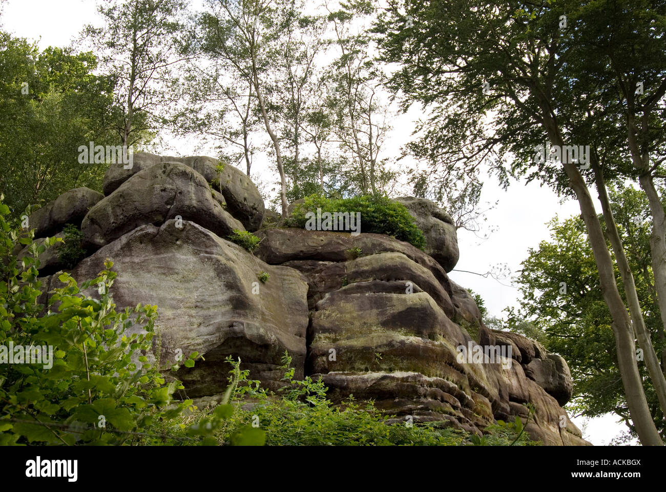 Climbing sandstone tunbridge wells hi-res stock photography and images ...