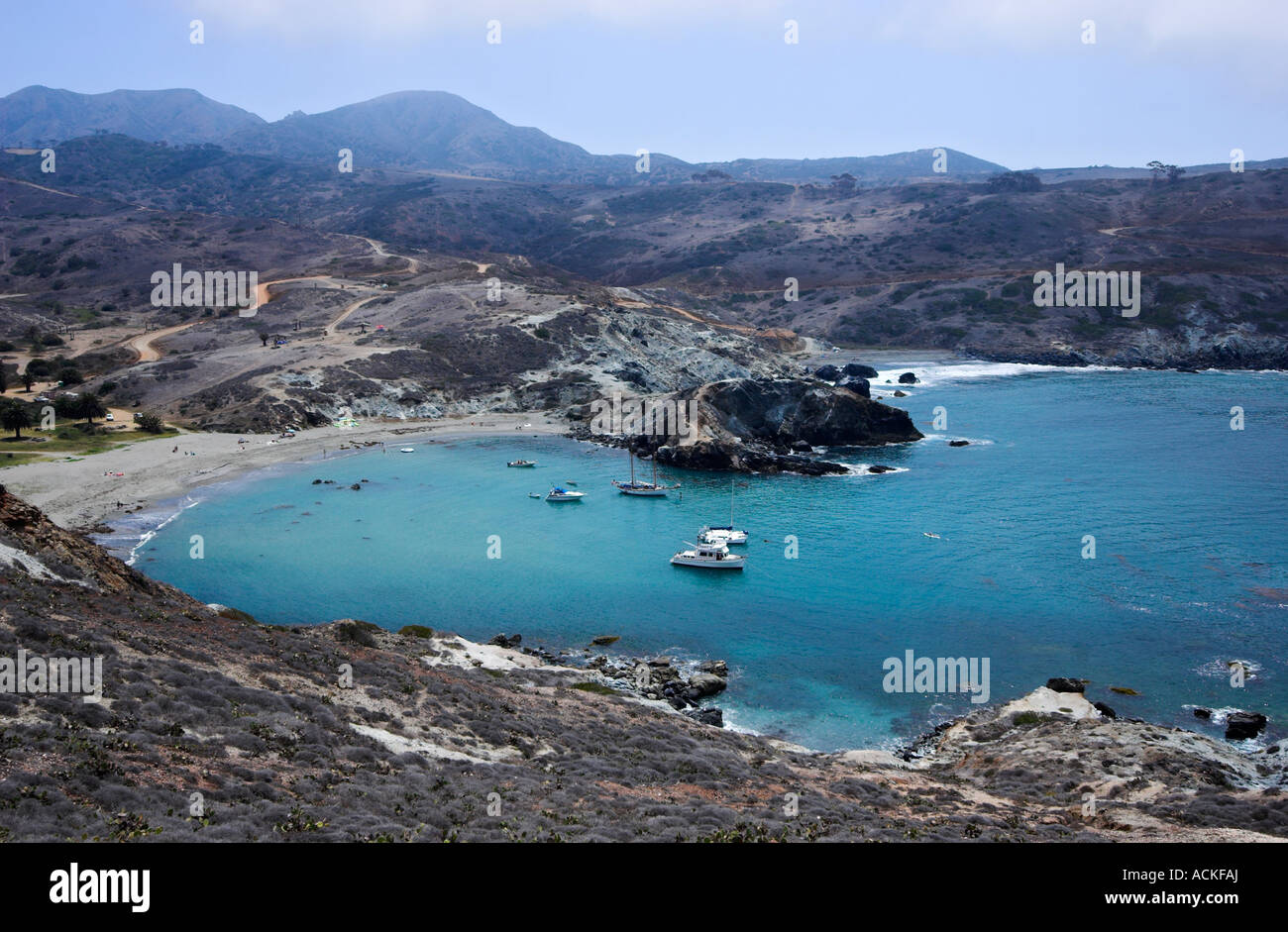 Little Harbor, Santa Catalina Island, California USA (July 2007 Stock