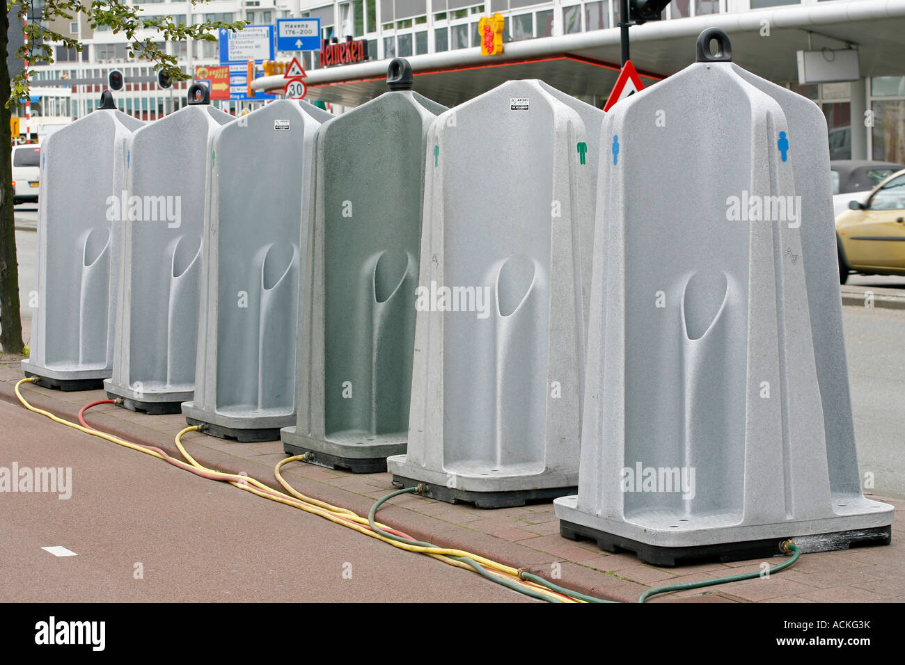 Street urinals Stock Photo Alamy