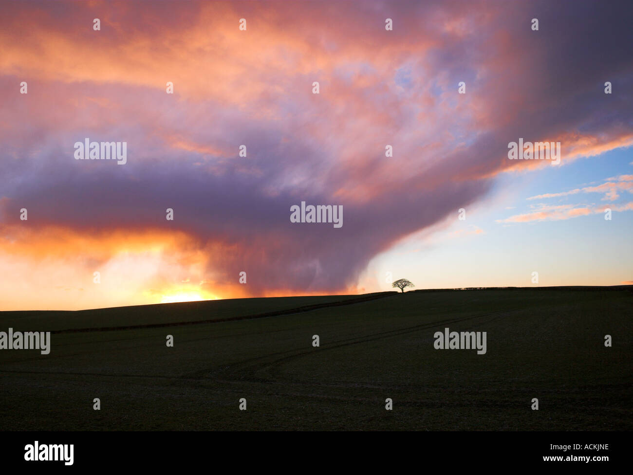 Dark stormy landscape hi-res stock photography and images - Alamy