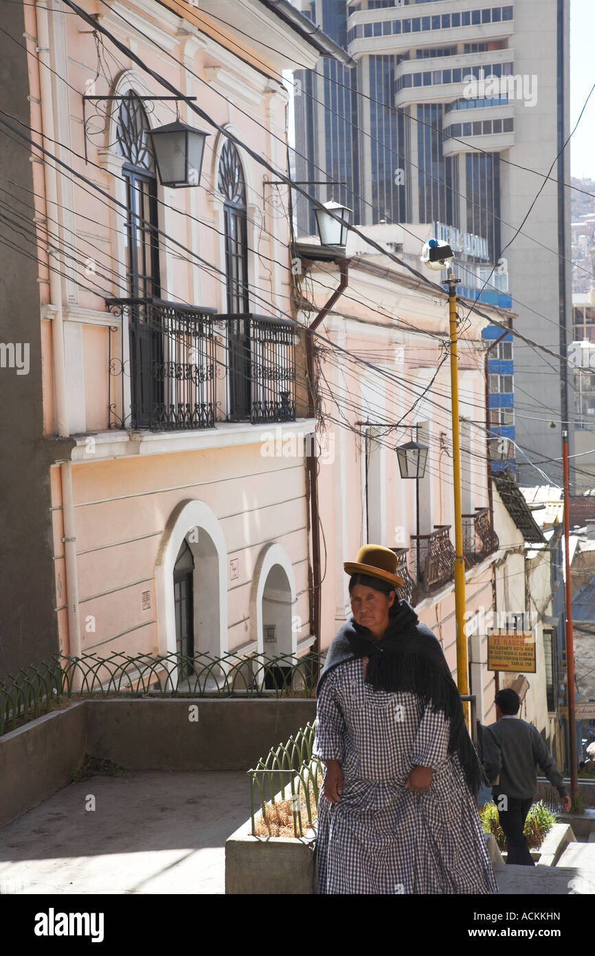 Women in Bowler Hats - La Paz - Bolivia Stock Photo - Alamy