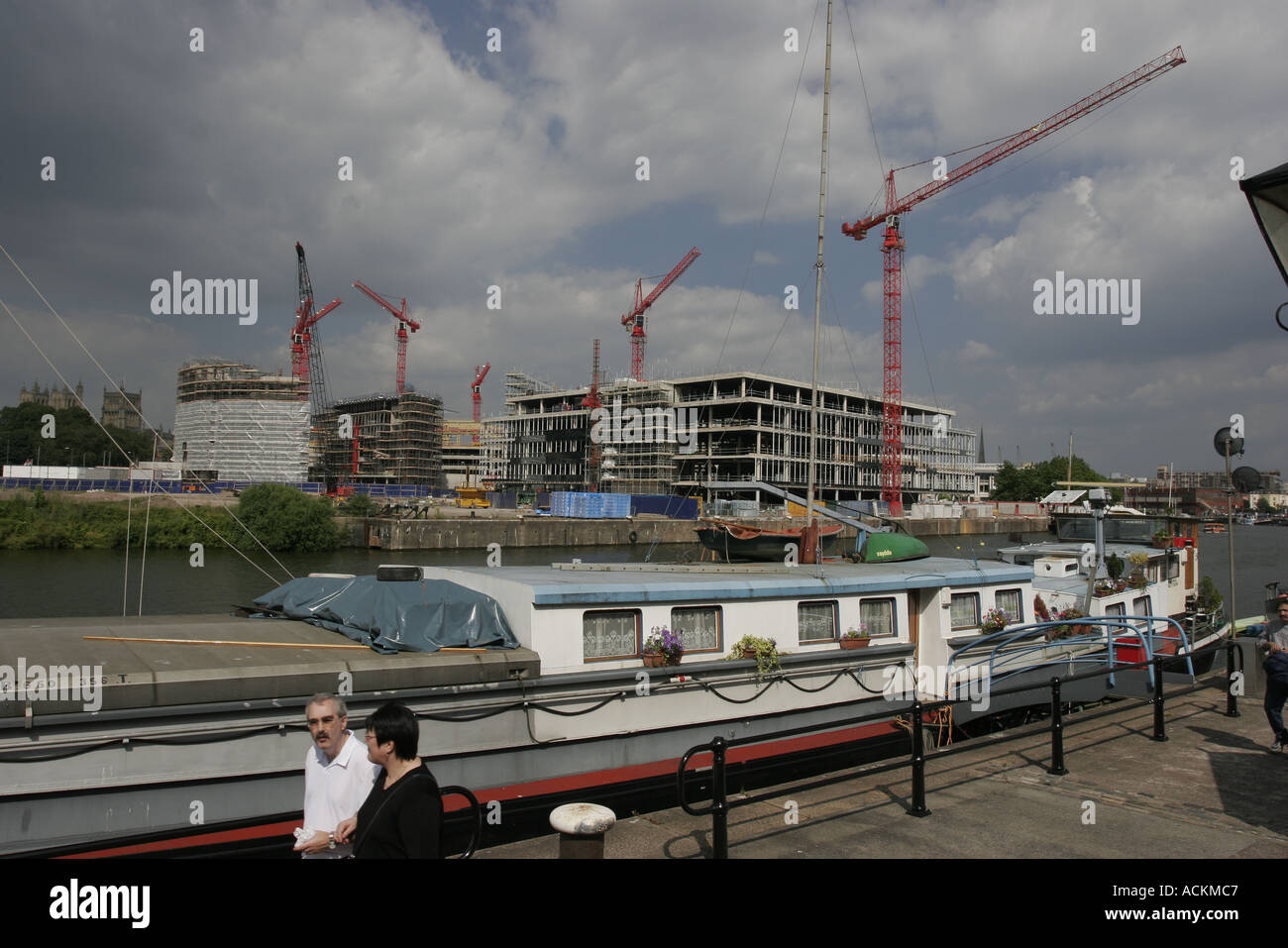 Development in Bristol Docks Stock Photo