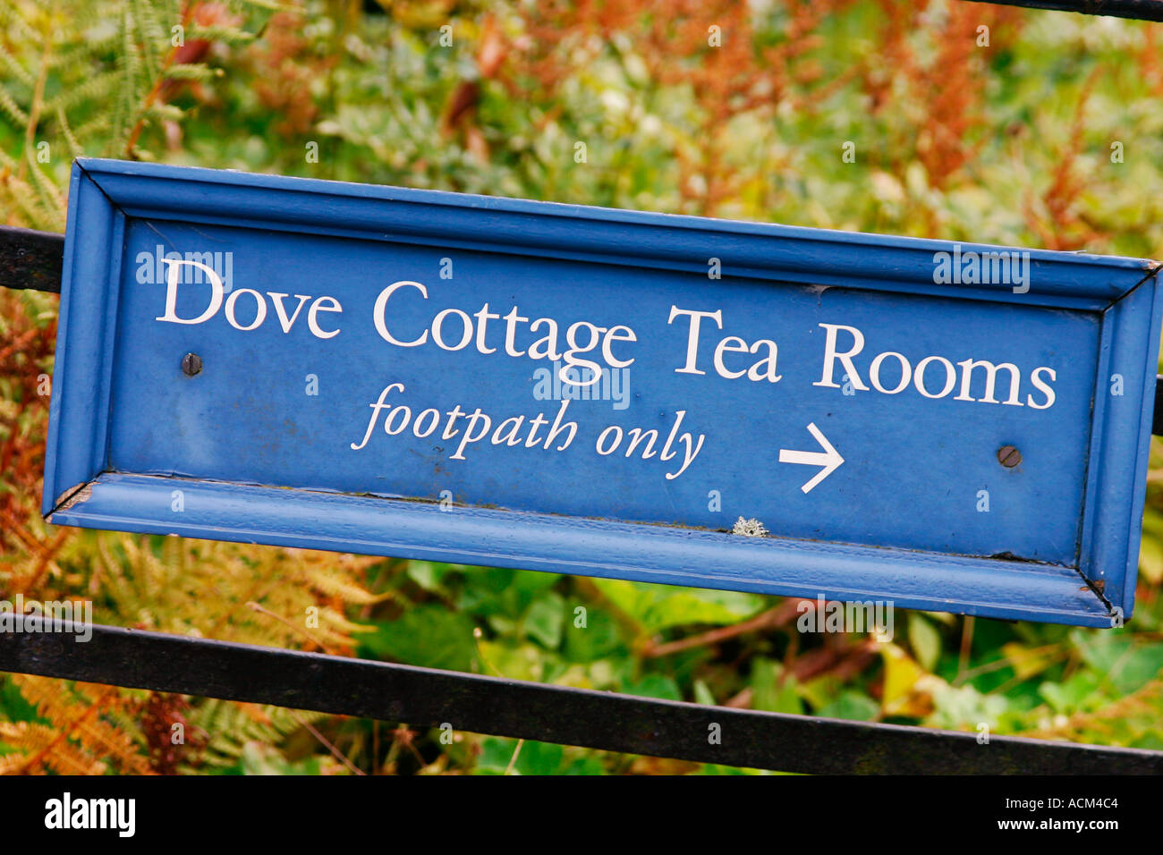 Dove Cottage tea room home of William Wordsworth in Grasmere Stock Photo
