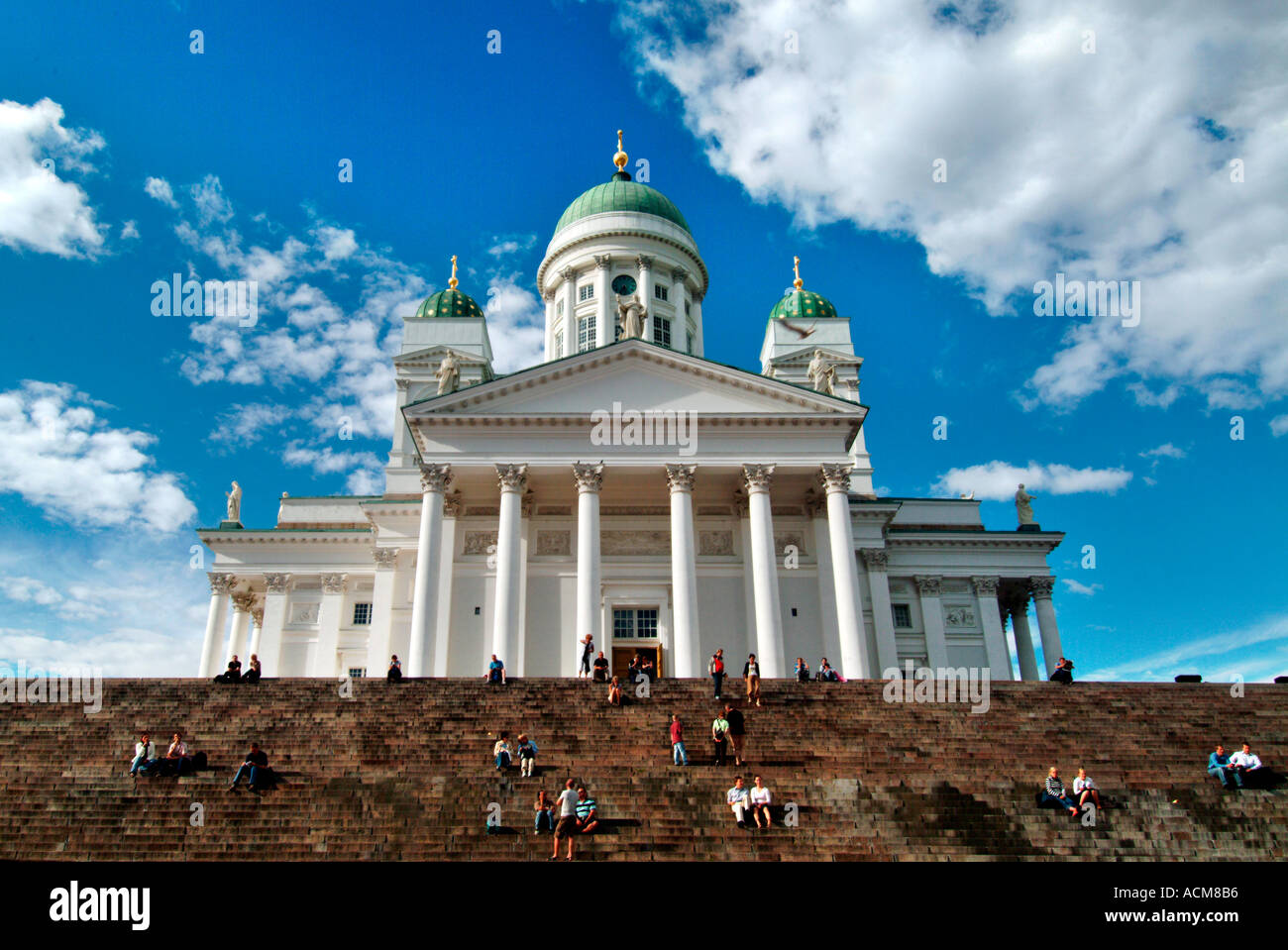 Cathedral of helsinki stock photo alamy