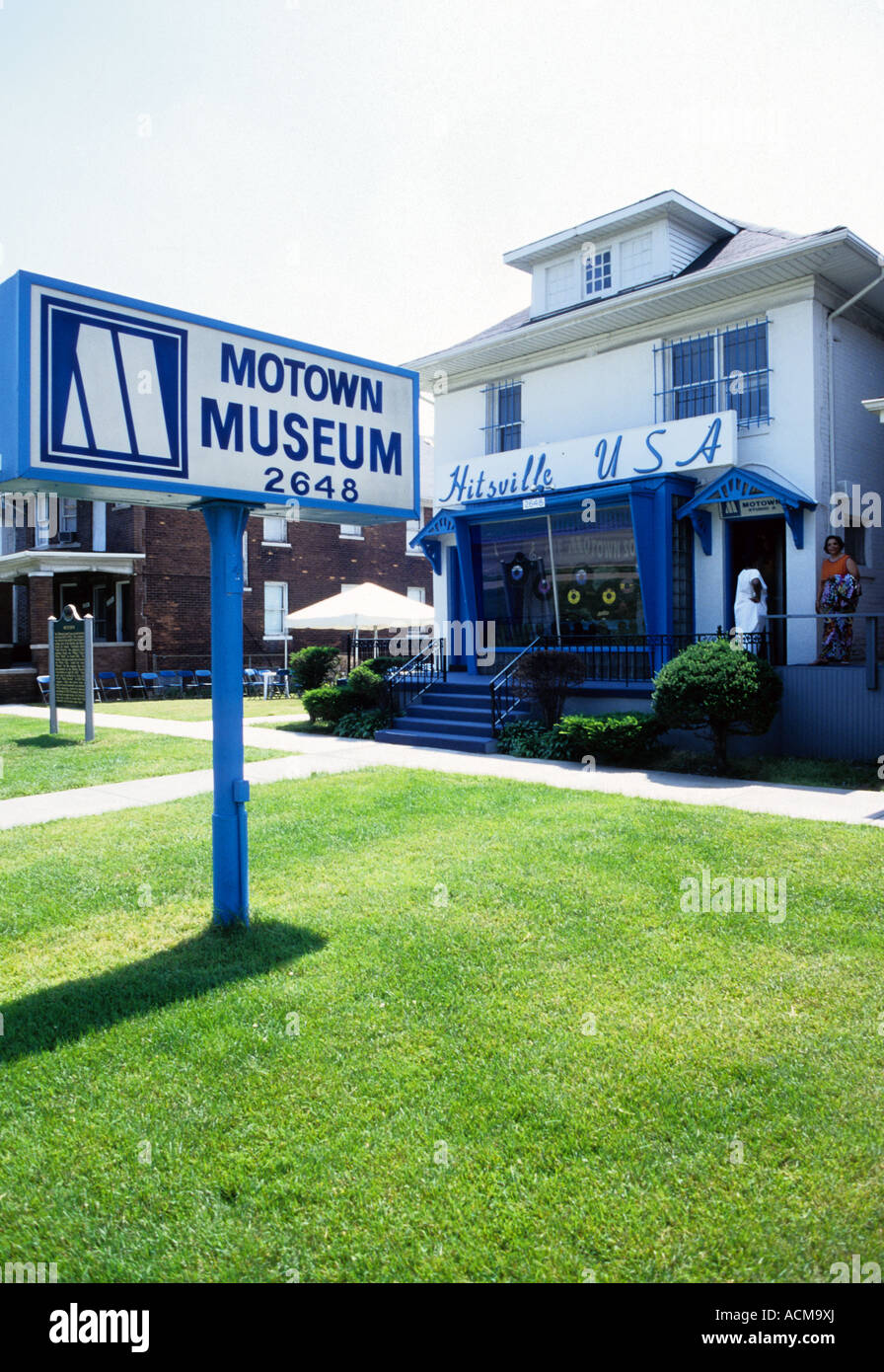 Motown Museum, original home of Motown Records, Detroit, Michigan, USA