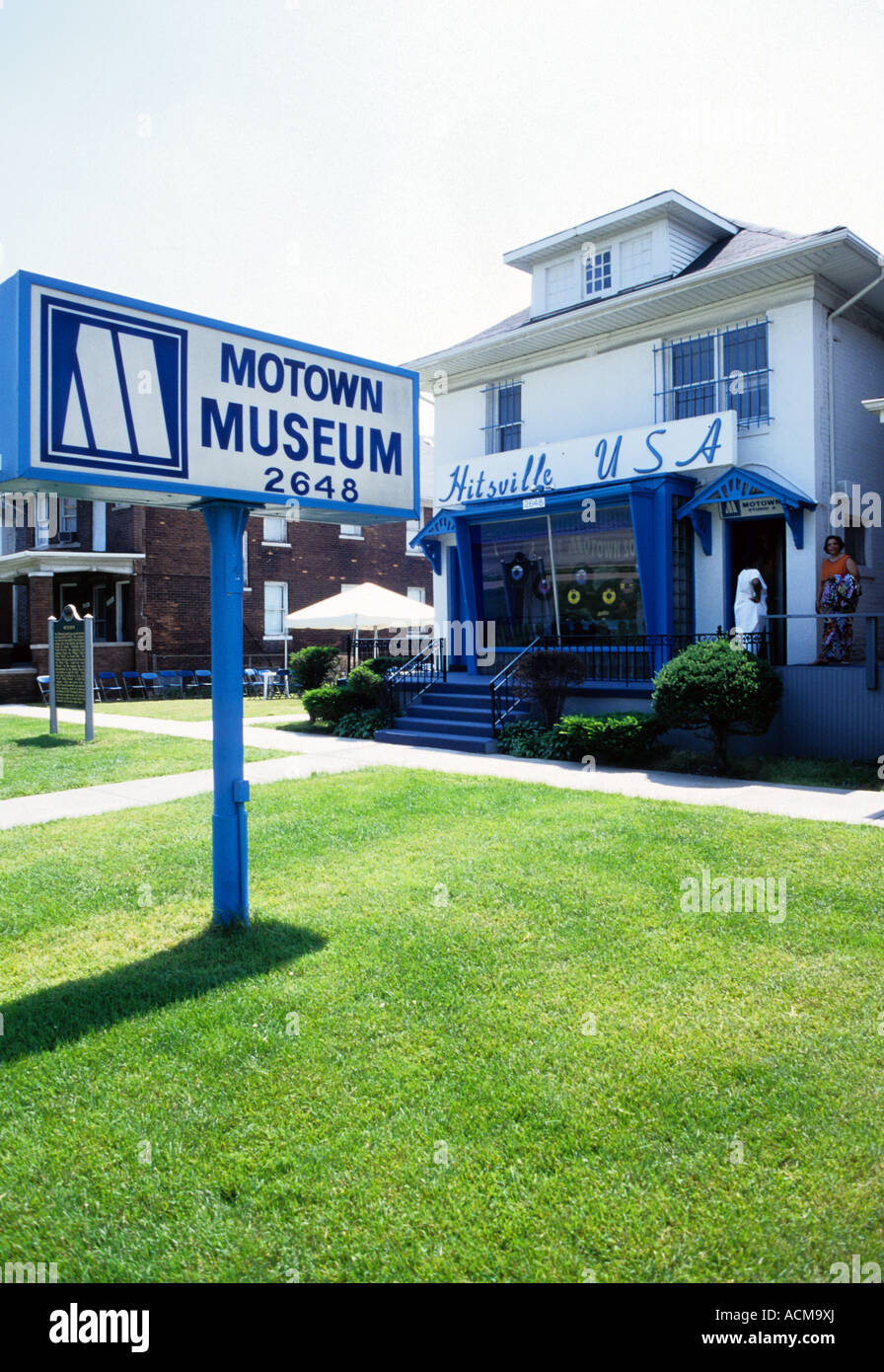 Motown Museum, original home of Motown Records, Detroit, Michigan, USA  Stock Photo - Alamy