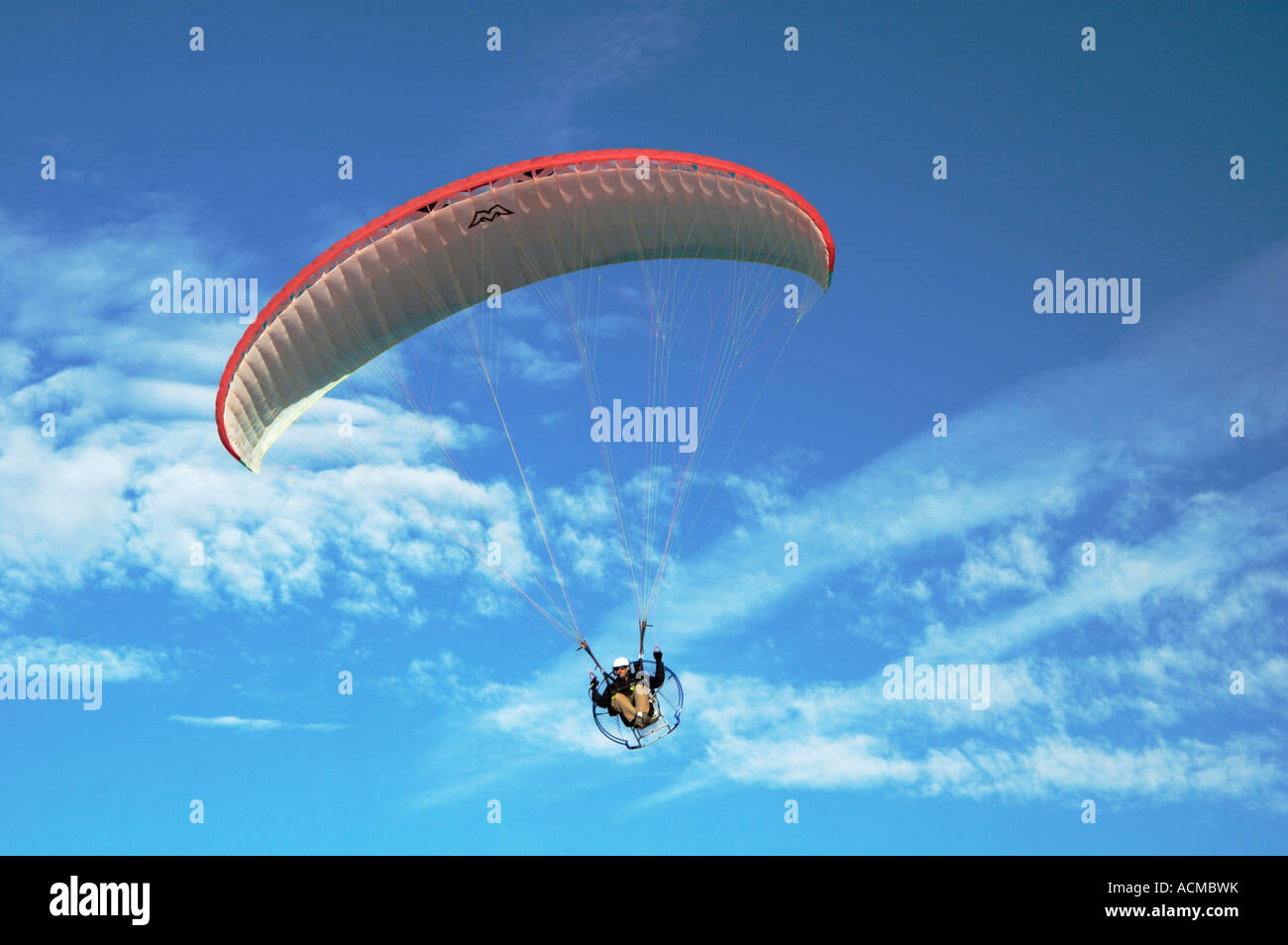 powered paragliding at the 4th annual Arizona Flying Circus event in