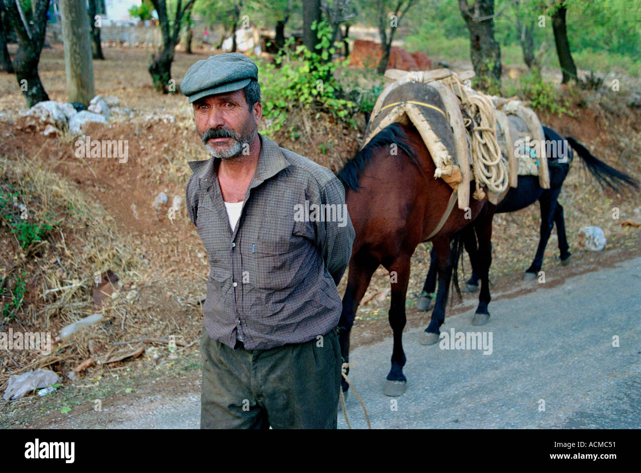 Village life in South eastern Turkey. Stock Photo