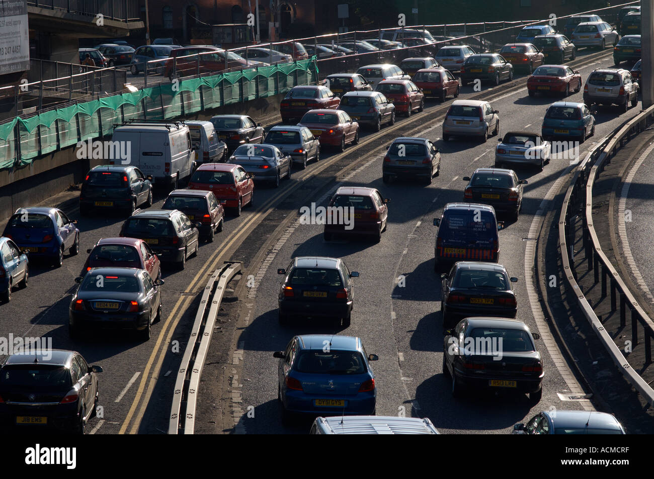 Leeds city centre traffic jams hires stock photography and images Alamy