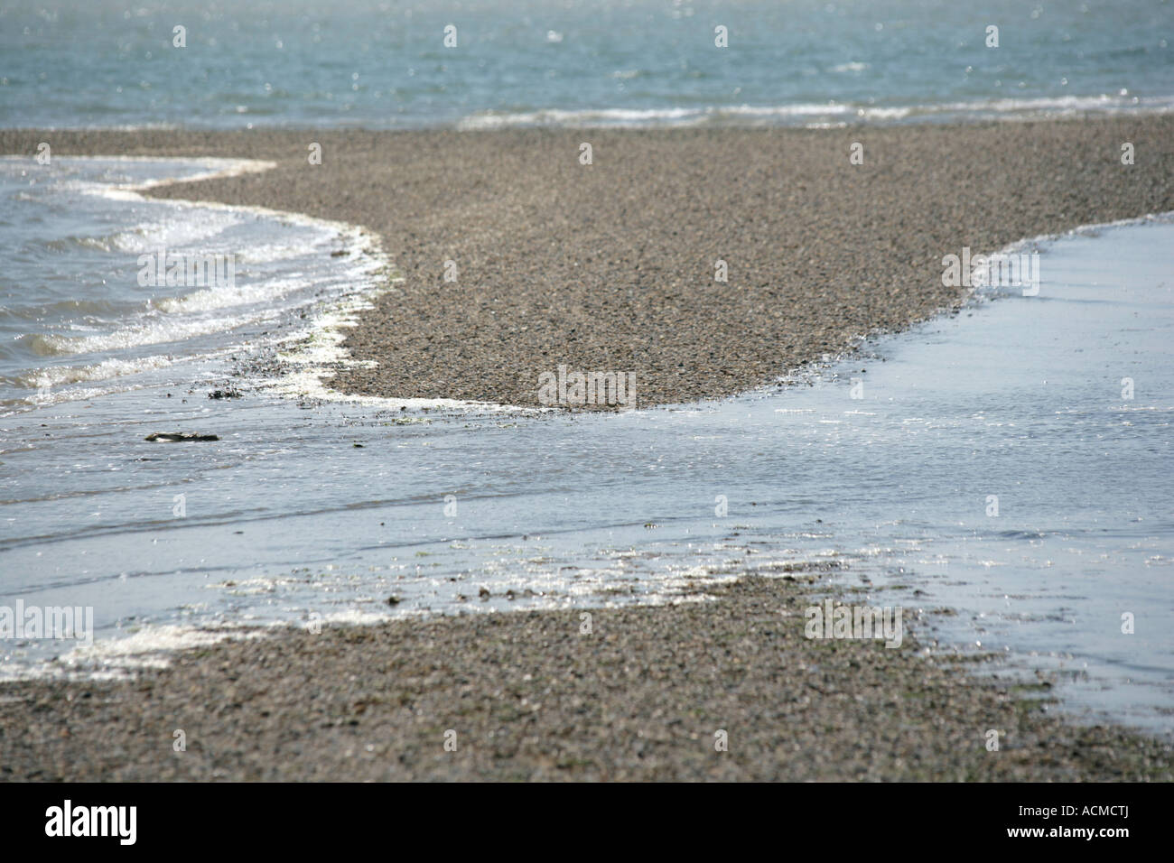 High tide advancing, Mersea Island, Essex, England, UK Stock Photo Alamy