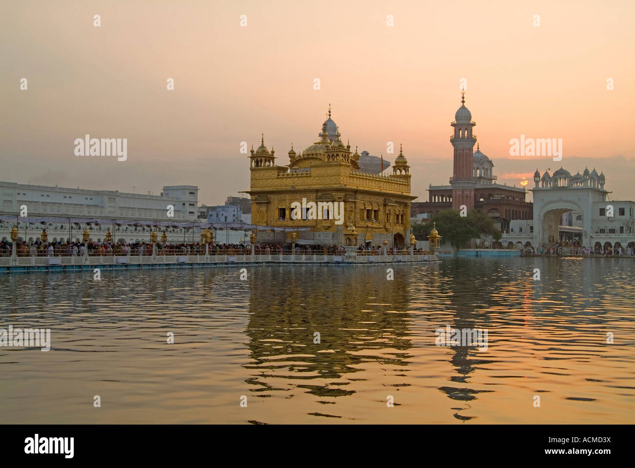 Golden temple amritsar dawn hi-res stock photography and images - Alamy