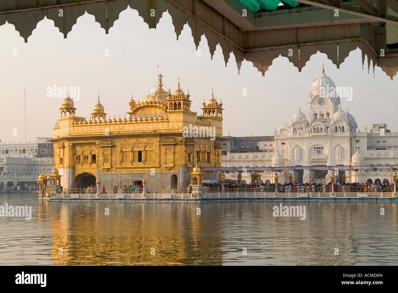 Golden temple amritsar dawn hi-res stock photography and images - Alamy