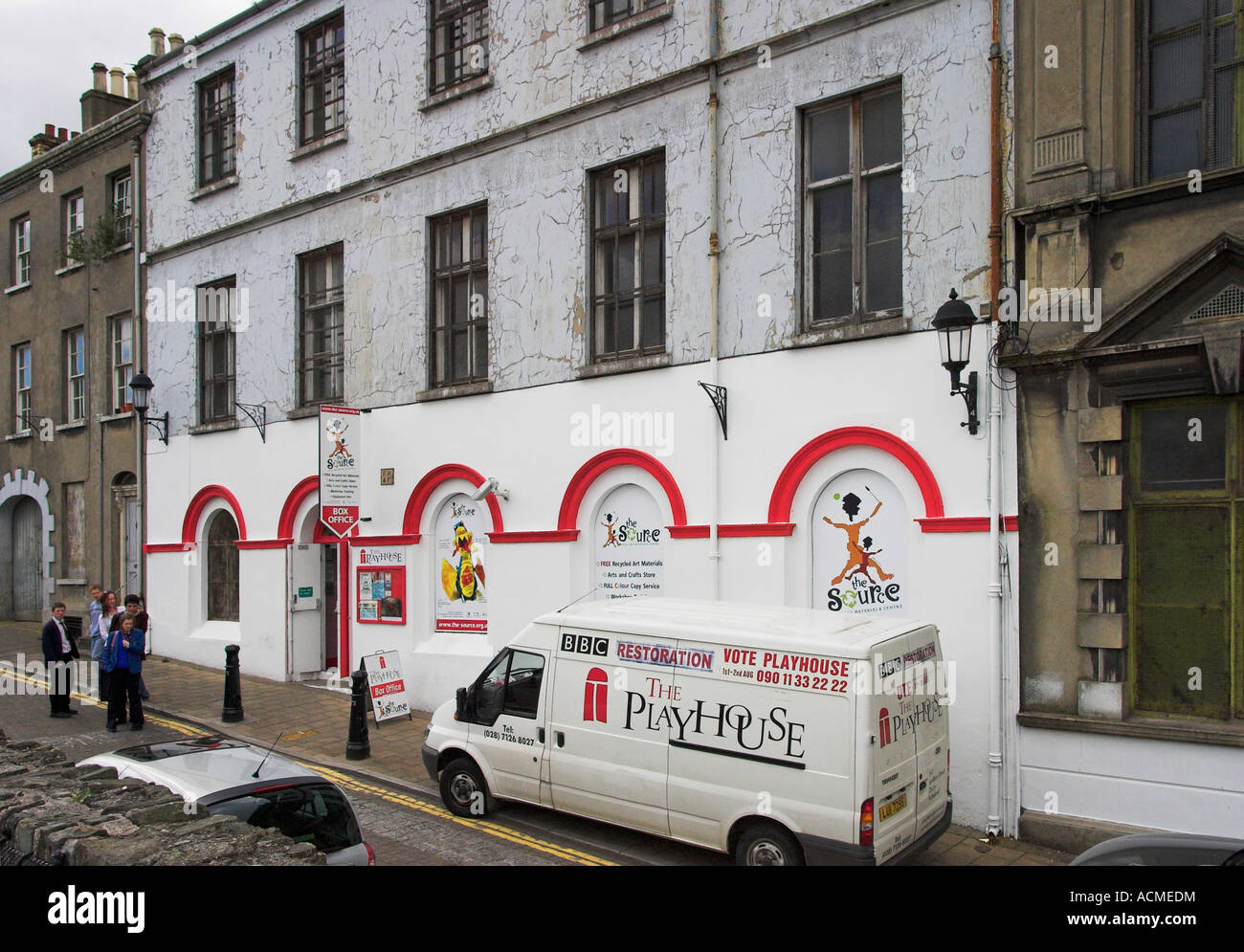 The Playhouse Theatre Derry County Londonderry Northern Ireland Stock