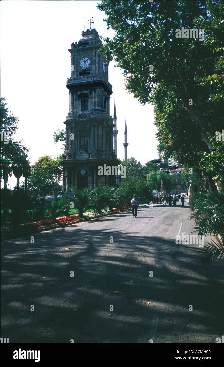 Dolmabahce clock hi-res stock photography and images - Alamy