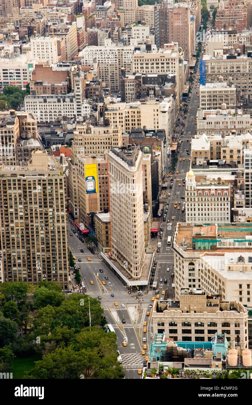 Flat Iron Building, New York Stock Photo