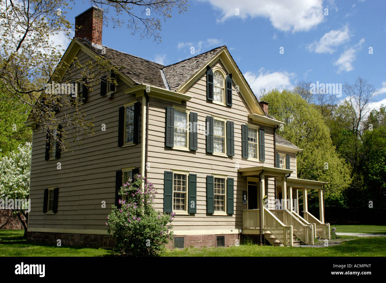 Birthplace of Grover Cleveland, US President, Caldwell, NJ Stock Photo