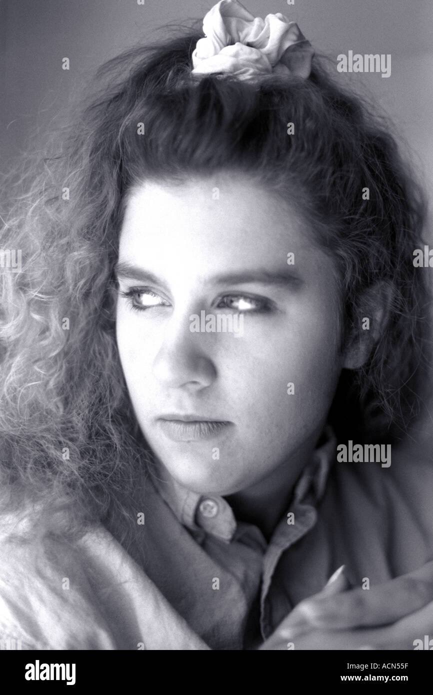 Moody teen girl hi-res stock photography and images - Alamy