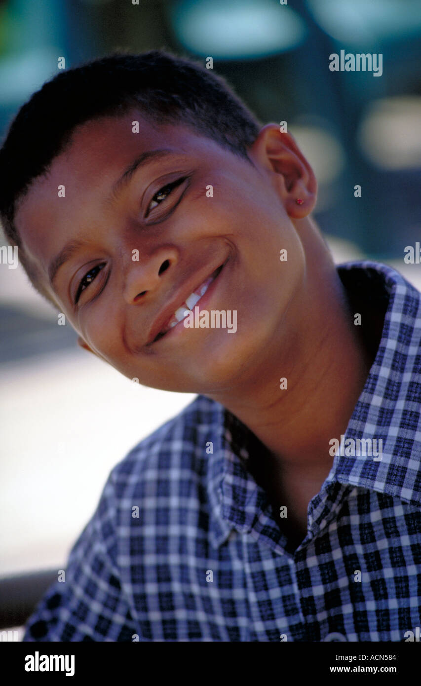 School biracial boy hi-res stock photography and images - Alamy