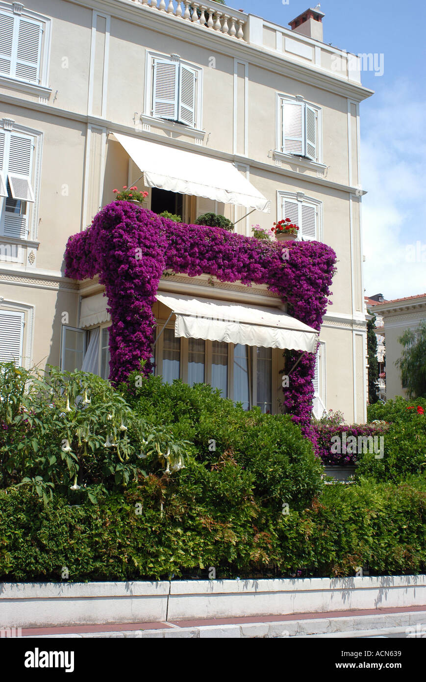 The Royal apartments of Princess Stephanie of Monaco. Stock Photo
