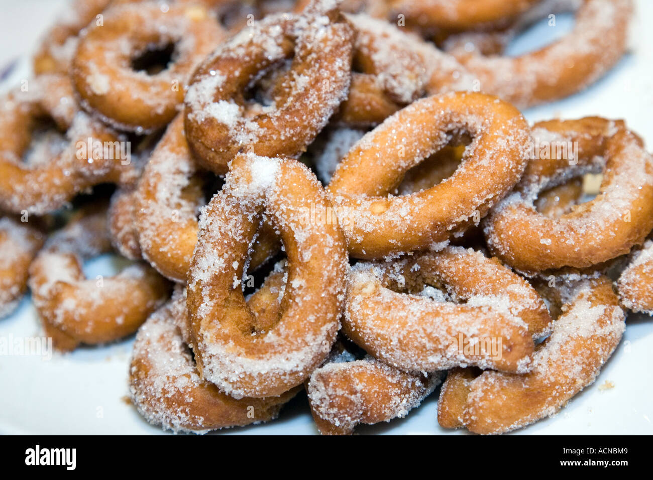 Kind of traditional Spanish doughnut Stock Photo Alamy