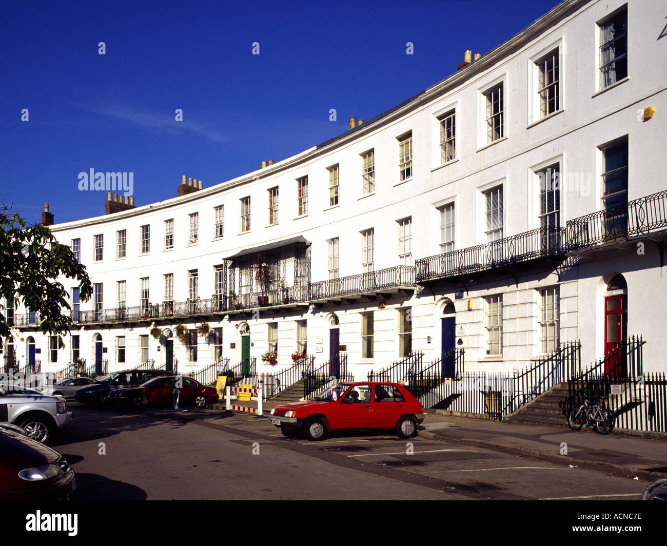 The Crescent Cheltenham Town Centre Gloucestershire Stock Photo Alamy