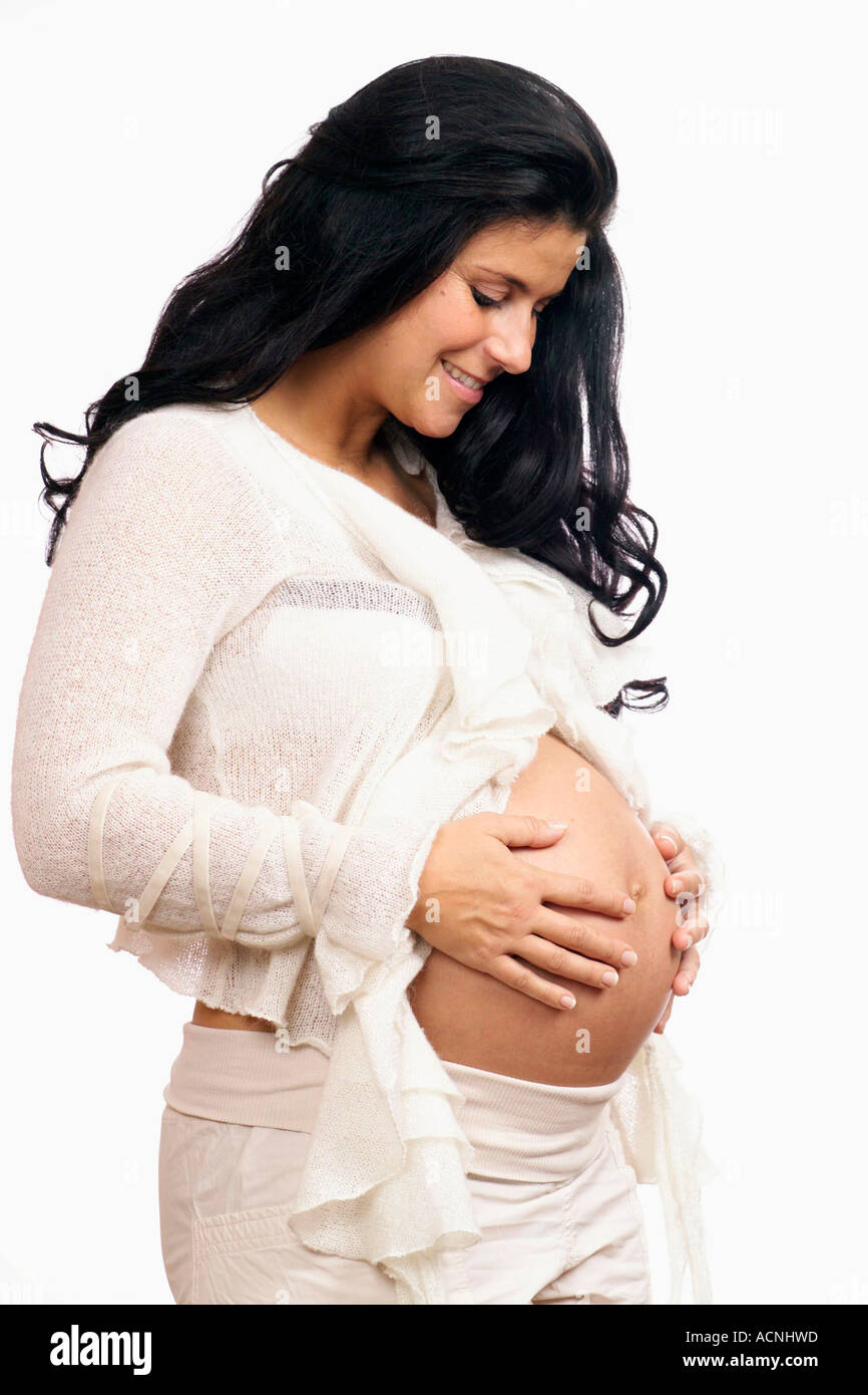 Pregnant woman Stock Photo