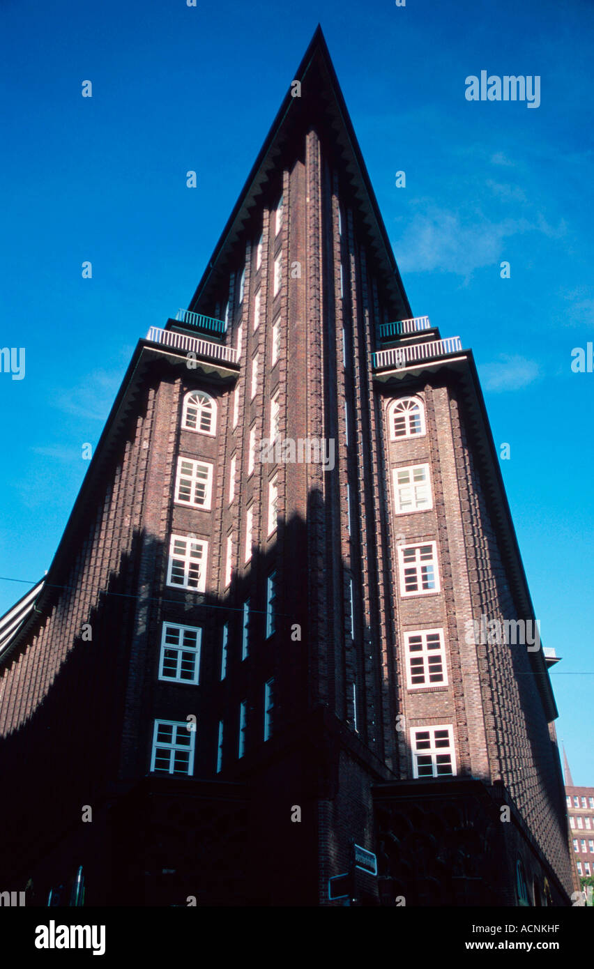 Chile house / Hamburg Stock Photo Alamy