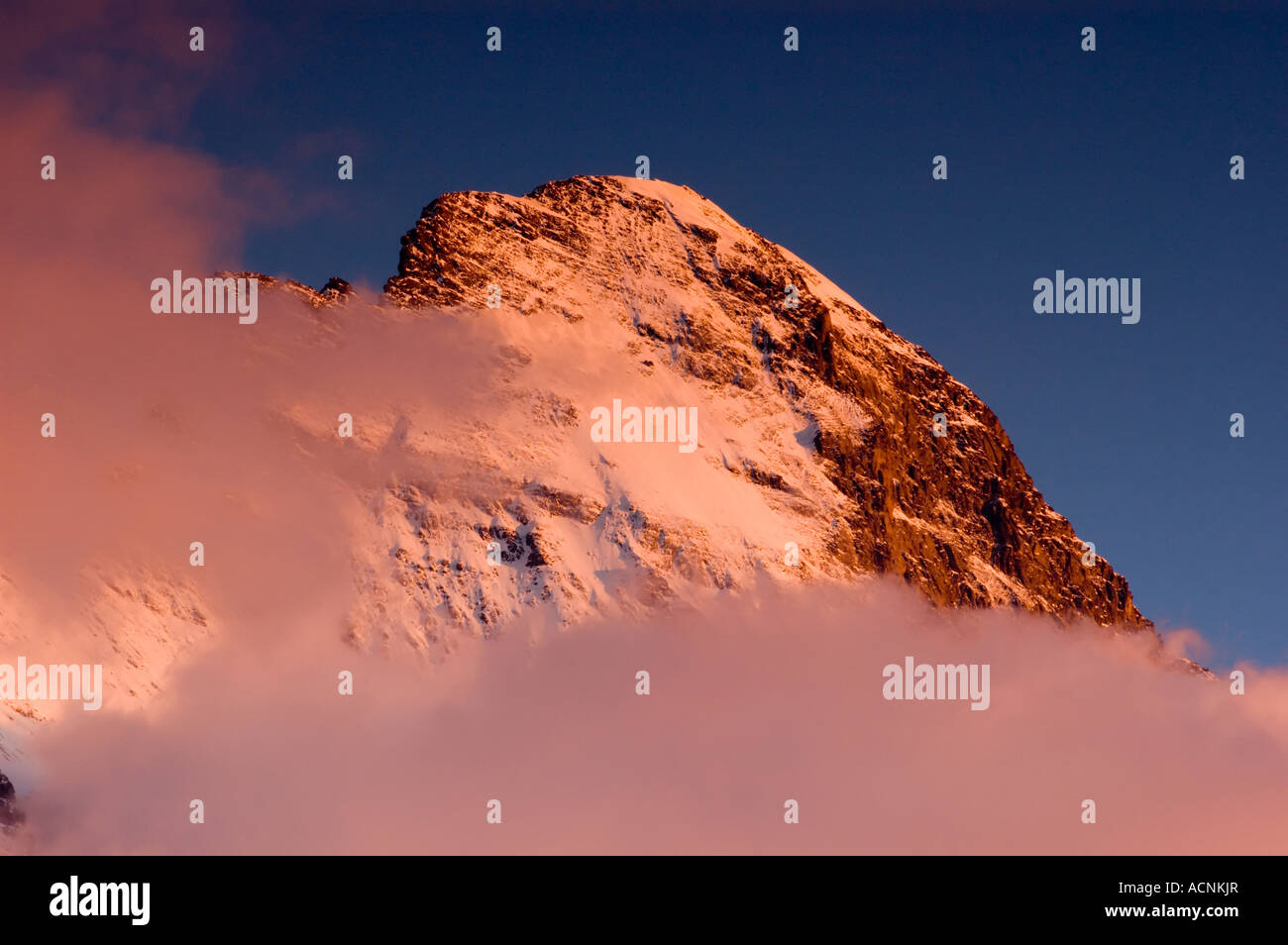 Eiger, Grindelwald, Bernese Oberland, Switzerland Stock Photo