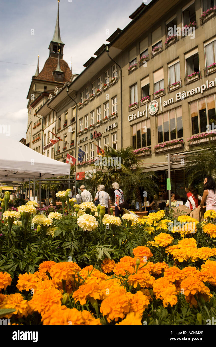 Bärenplatz, Bern, Switzerland Stock Photo
