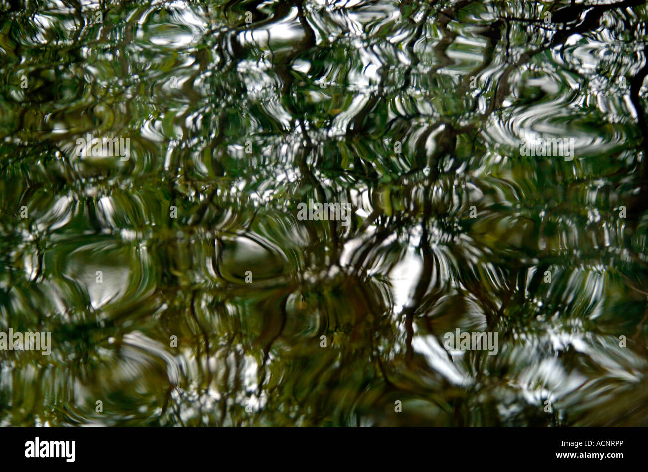 Abstract Background Image ,Of Rippling Water. Stock Photo