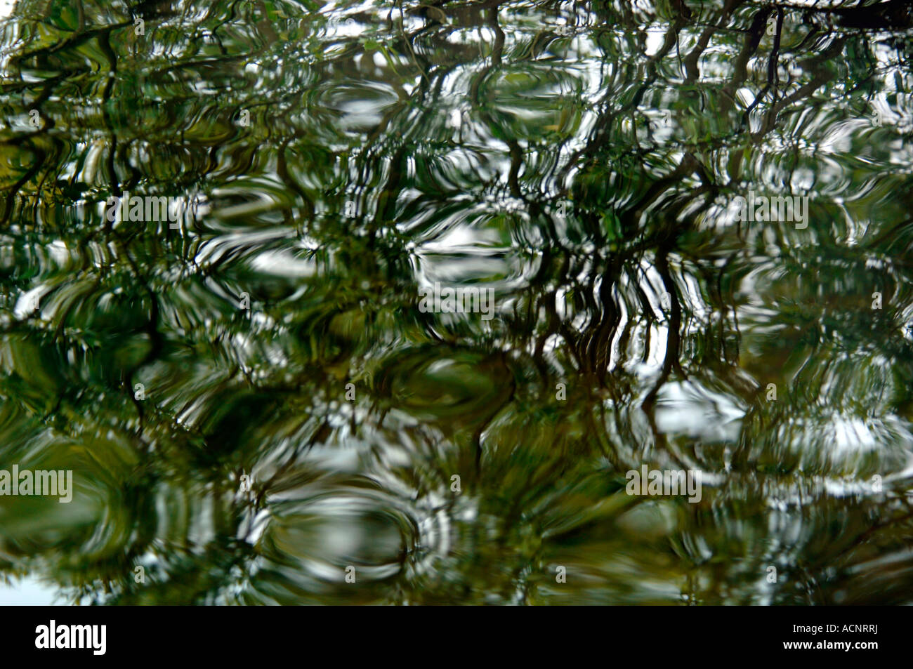 Abstract Background Image ,Of Rippling Water. Stock Photo
