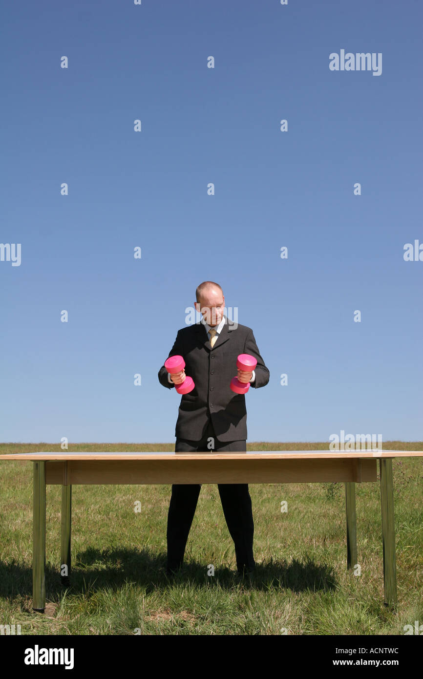 Weightlifting - Gewichtheben Stock Photo