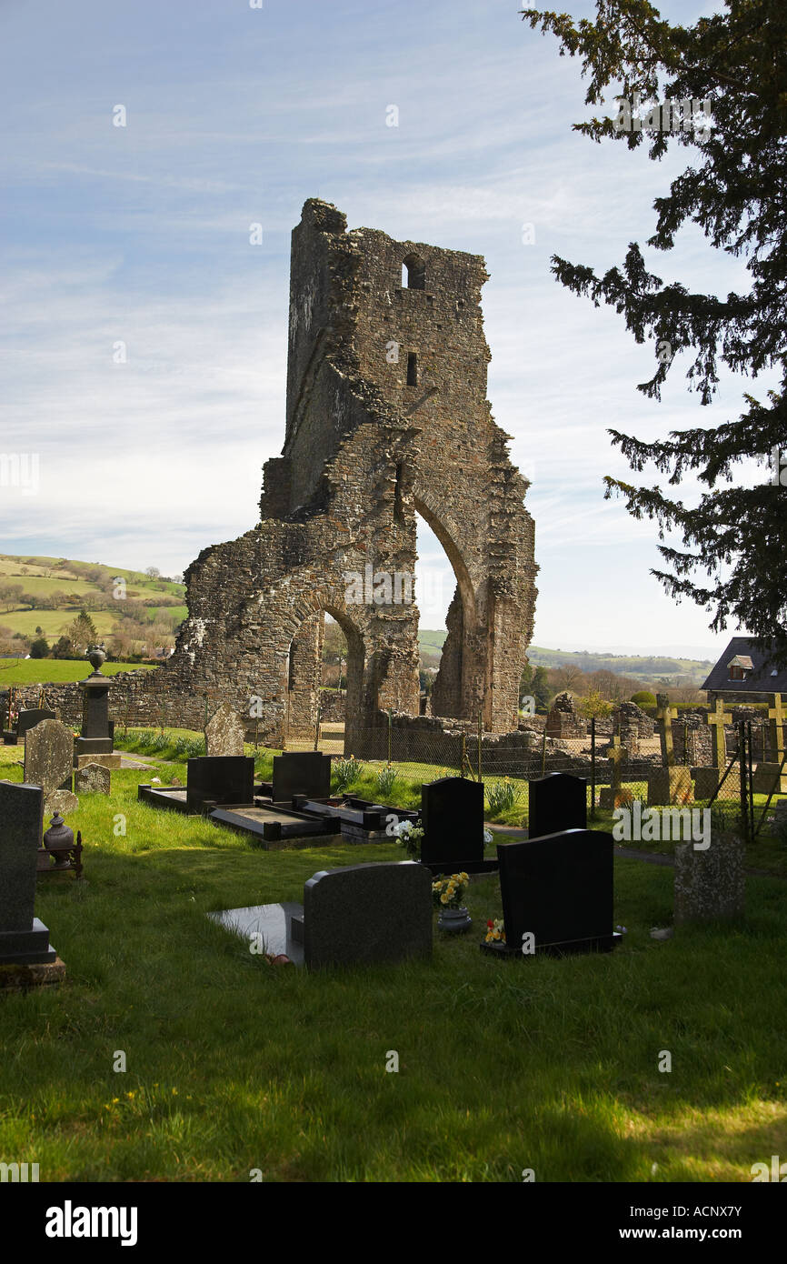 Talley Abbey, (Abaty Talyllychau) near Llandeilo, Carmarthenshire, Wales, UK Stock Photo