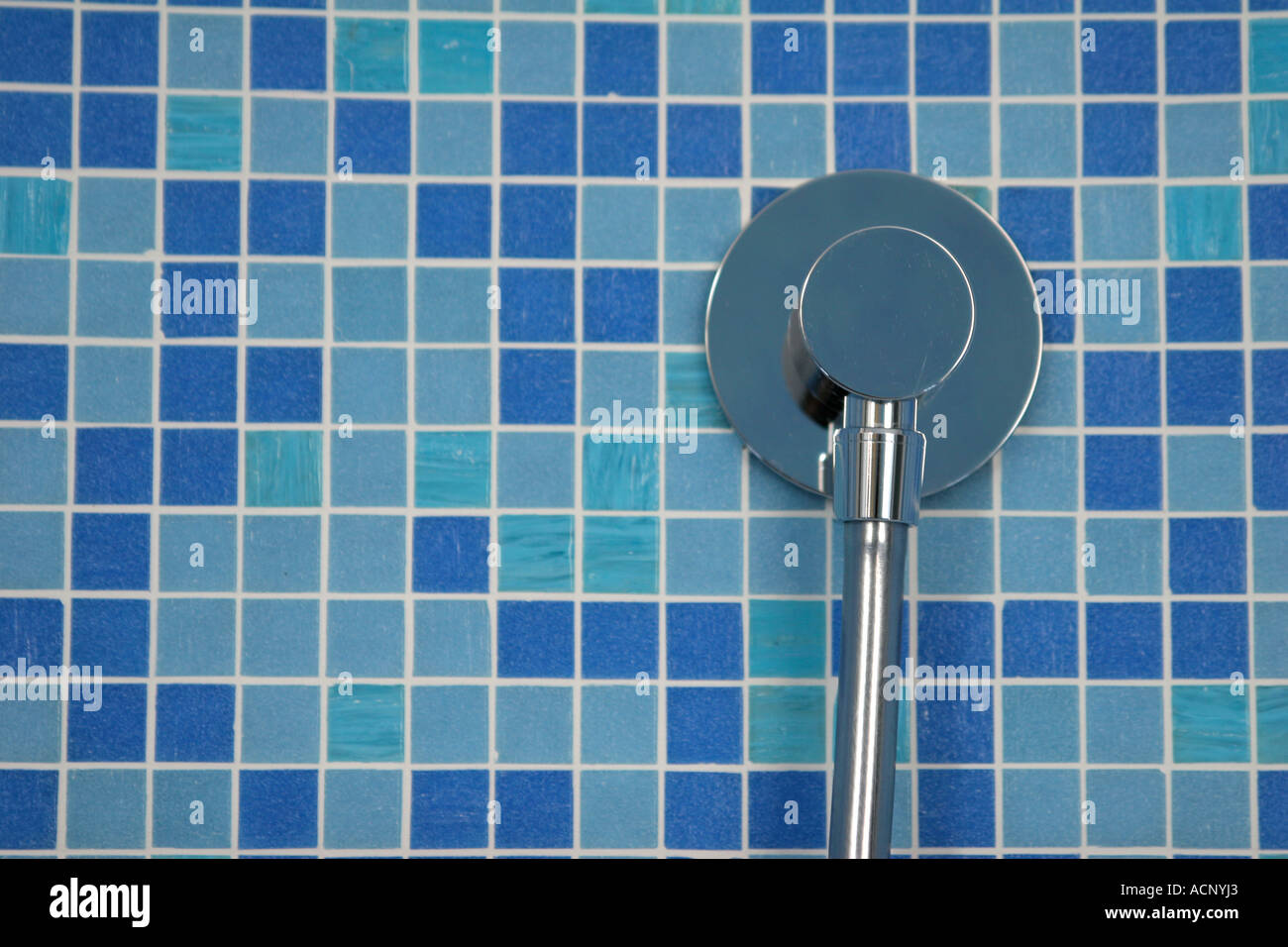 Shower head tube Schlauanschluss im Bad Stock Photo Alamy