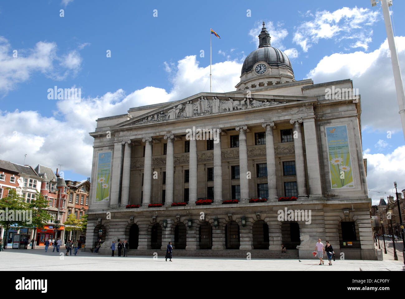The nottingham city council house Stock Photo Alamy
