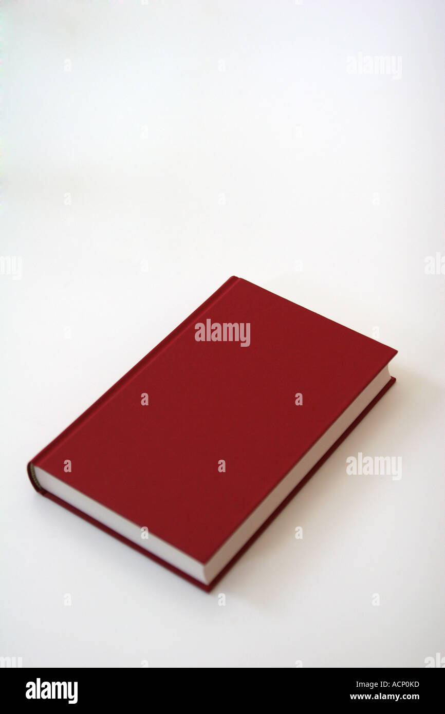 Red book - Rotes Buch Stock Photo