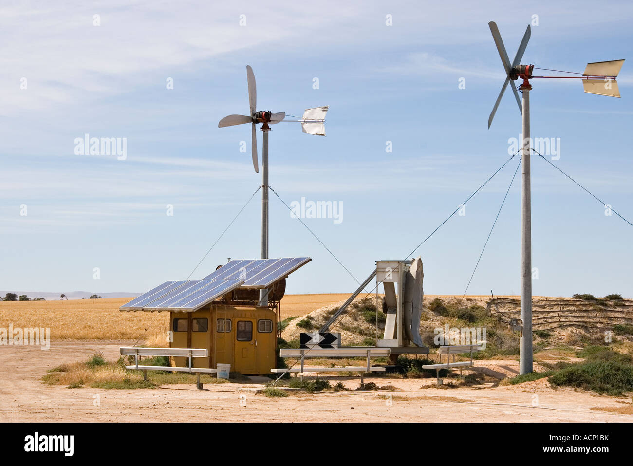 Homemade Energy Sources Examples Homemade wind turbine hi-res stock photography and images - Alamy