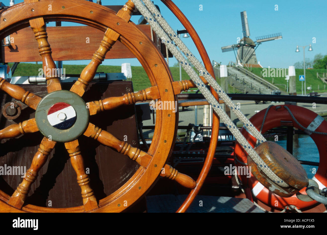 Steering wheel  Stock Photo