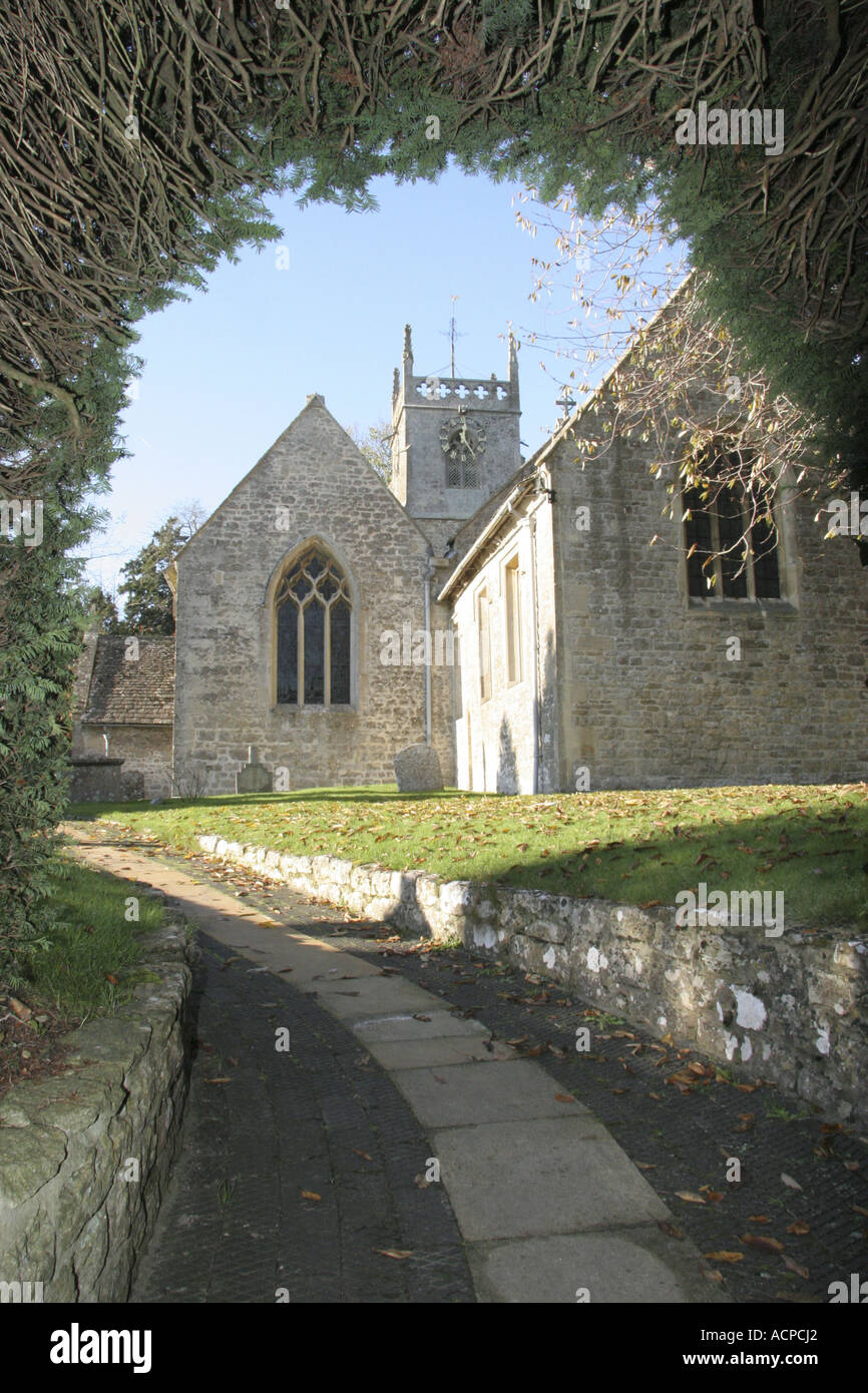 Lydiard Millicent Church Swindon Stock Photo Alamy