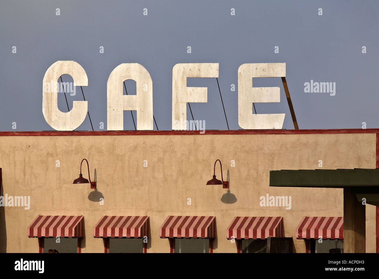 Corner Gas garage sign in Rouleau in scenic Saskatchewan Canada Stock