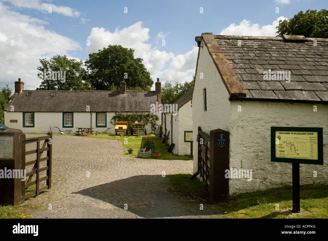 Scotland. Dumfries&Galloway. Ellisland farm Stock Photo Alamy