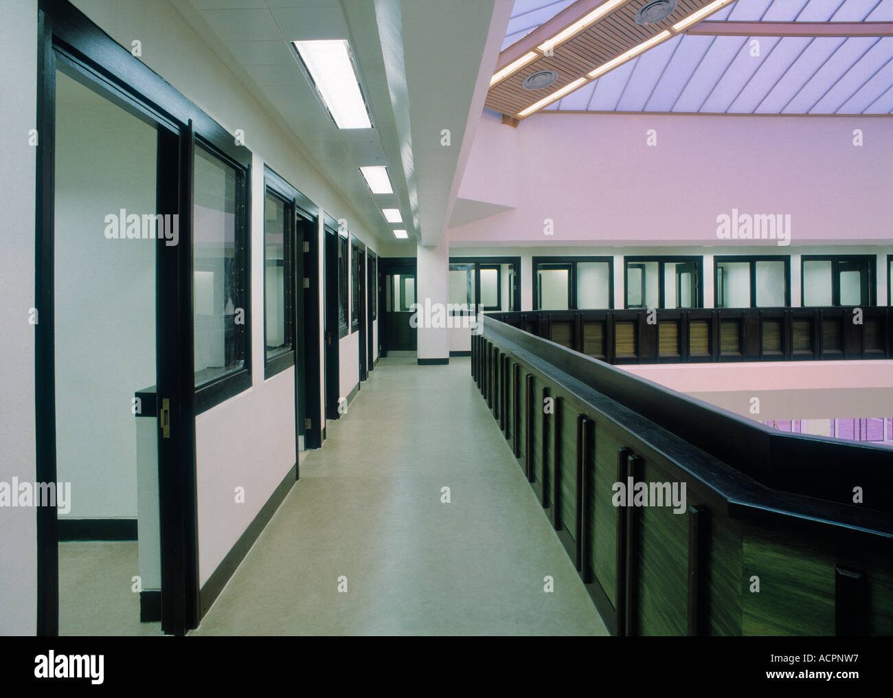 Interview rooms at Belmarsh Prison Woolwich Stock Photo