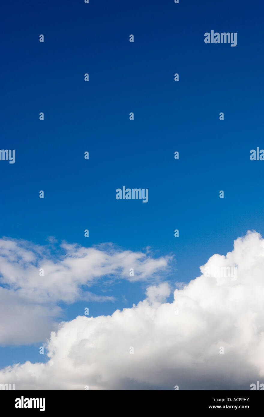 Clear blue sky with a few clouds hi-res stock photography and images ...