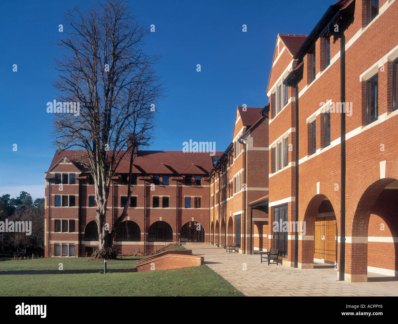Residential building at Wellington College Crowthorne Stock Photo Alamy