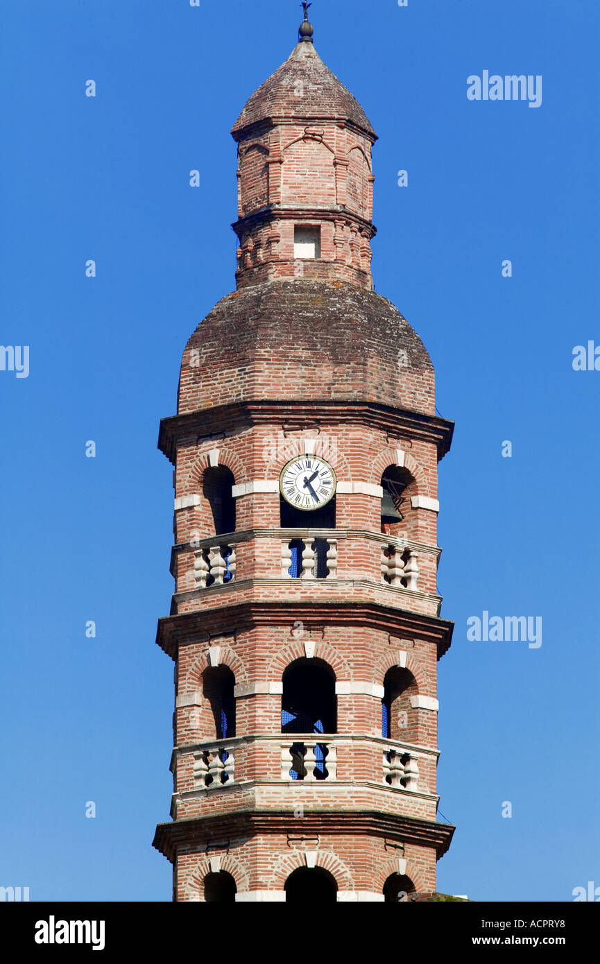 Lycee Tower - Cahors - Lot - France Stock Photo