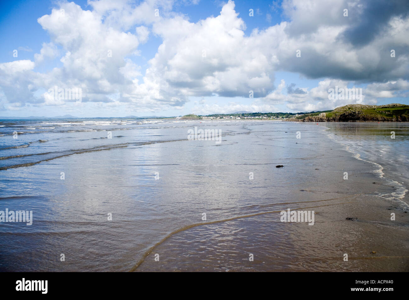Black Rock Sands North Wales Stock Photo Alamy