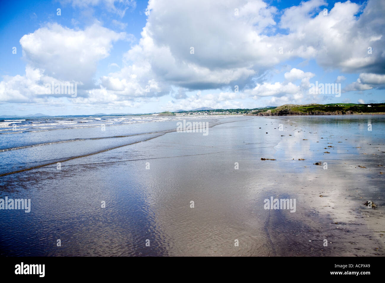 Black Rock Sands North Wales Stock Photo Alamy