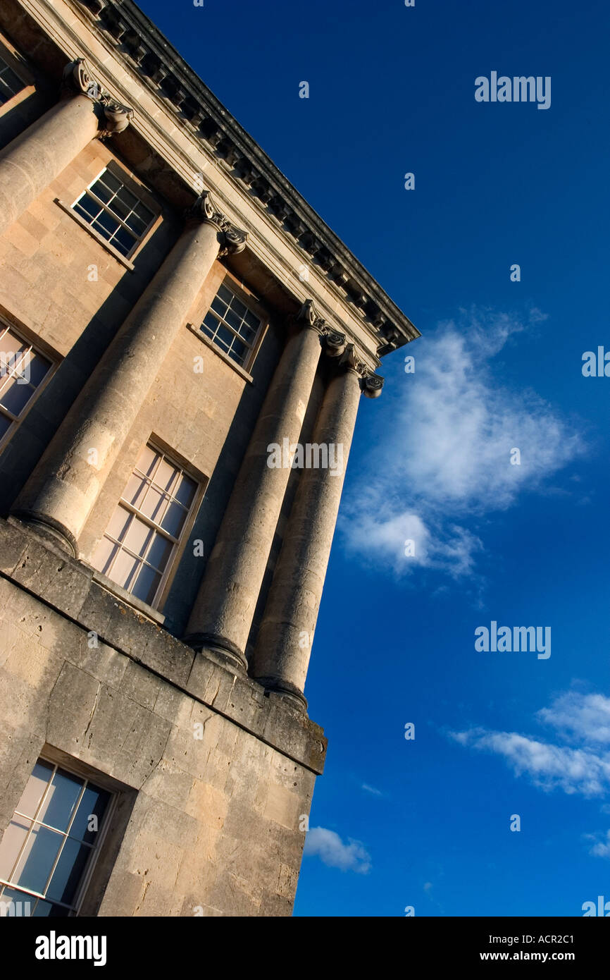 Number One Royal Crescent Bath England Stock Photo